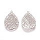 Латунные микро проложить кубического циркония подвески KK-F803-07P-NF-2