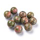 Бусины из природных Unakite G-L564-004-D02-1
