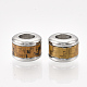 Европейские бусины из нержавеющей стали 304 STAS-S079-99-P-2