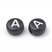 Непрозрачные акриловые бусины SACR-N002-02A