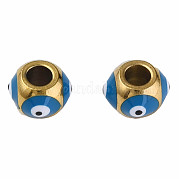 201 эмалированная бусина из нержавеющей стали STAS-N087-59-06G