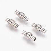 Латунные магнитные застежки с клеевыми концами KK-G230-3mm-P-NF