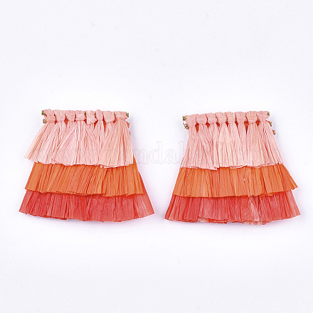 Подвеска из рафии с кисточкой FIND-T023-05-1