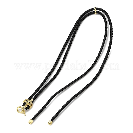 Нейлоновый шнур ожерелья выводы KK-Q019-10G-02-1