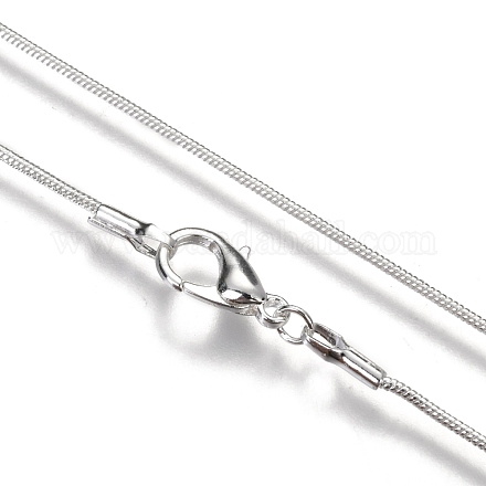 Изготовление колье из латуни NJEW-BB10854-18P-1