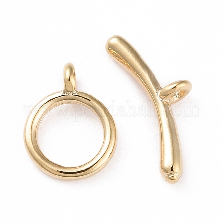 Экологически чистые латунные застежки-тоглы KK-D082-12G-1