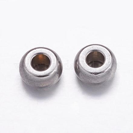 Бусины из нержавеющей стали марки 304 STAS-K146-063-4mm-1