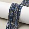 Natural Lapis Lazuli Beads Strands, Faceted, Round, 2mm, Hole: 0.5mm, about 190pcs/strand, 14.96''(38cm)