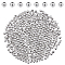 DICOSMETIC 800Pcs 4mm Metal Round Spacer Beads Stainless Steel Beads Loose Ball Beads Smooth Surface Beads 1.5mm Small Hole Beads for DIY Bracelet Jewelry Making