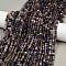 Natural Fluorite Beads Strands, Faceted, Cube, 4.5x4.5x4.5mm, Hole: 0.8mm, about 86pcs/strand, 14.76~14.88''(37.5~37.8cm)