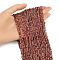 Natural Rhodonite Beads Strands, Round, Faceted, 2mm, Hole: 0.5mm, about 189pcs/strand, 15.35''(39cm)