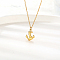 Stylish Stainless Steel Pendant Necklace for Women's Daily Wear