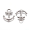 Tarnish Resistant 304 Stainless Steel Pendants, Anchor, Stainless Steel Color, 18.5x15.5x2mm, Hole: 3.5mm