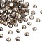 Preciosa® Crystal Hotfix Flatback Stones, Czech Crystal, Round(438 11 612 Chaton Rose VIVA 12 ®), 00030 235 Honey, SS10(2.7~2.9mm)