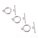 Застежки тоггл в тибетском стиле  TIBE-A12208-S-NR-3