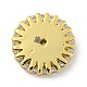Латунные микропаве из прозрачного кубического циркония KK-G493-29B-G-3