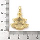Рождественские латунные подвески с микропаве из фианита KK-H468-03B-02G-3
