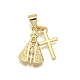 Стойки обшивки латунные подвески KK-D343-09G-1