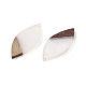 Большие подвески из смолы и дерева WOOD-F015-12A-2