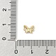 Шармы-соединители из латуни с микропаве из кубического циркония KK-E791-19G-3