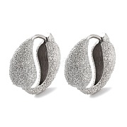 Латунные серьги обруча KK-B082-21P