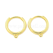 Латунная фурнитура для серег EJEW-L211-012D-G