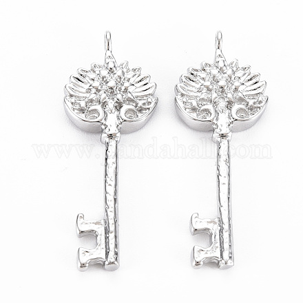 Латунные подвески KK-S356-514P-NF-1