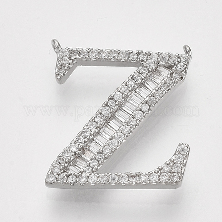 Реальные плакированные латунные подвески ZIRC-Q022-040P-Z-NF-1