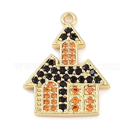 Стойки обшивки латунь кубического циркония подвески KK-D031-05G-1