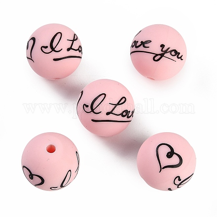 Силиконовые бусины SIL-S008-01-1