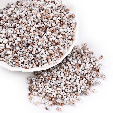Выпечка краска стеклянные бусины SEED-C003-01L-1