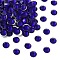 Preciosa® MAXIMA Crystal No Hotfix Flatback Stones, Czech Crystal, Dura Foiling, Round(438 11 615 Chaton Rose), 30240 Cobalt Blue, SS16(3.8~4mm)
