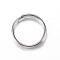 Tarnish Resistant 304 Stainless Steel Split Rings, Double Loops Jump Rings, Stainless Steel Color, 14x2mm, about 12mm inner diameter