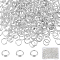 SUNNYCLUE 1 Box 500Pcs 5mm Split Jump Rings Double Loops Small Jump Ring Key Ring Chain Mini Rings Round Open Connectors for Earrings Necklace Bracelet Keychain Jewellery Making DIY Crafts Supplies
