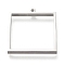 Non-Tarnish 304 Stainless Steel Open Back Bezel Pendants, Double Sided Polishing, For DIY UV Resin, Epoxy Resin, Pressed Flower Jewelry, Square, Stainless Steel Color, 31x28x3mm, Hole: 2mm