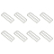 8Pcs Belt 316 Stainless Steel Slide Buckles, Rectangle, Stainless Steel Color, 60x24x2mm, Hole: 50.5x5mm