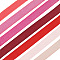 14M 7 Styles Flat Polyester Elastic Cord, Polyester Elastic Shoulder Strap, for Sewing Bra Straps Making, Mixed Color, 10mm, 2m/style