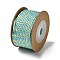 12M 3-Ply Polyester Cotton Cord, Dark Turquoise, 2.5mm, about 13.12 Yards(12m)/Roll