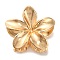 Alloy Claw Hair Clips, Flower, Hair Accessories for Women Girls, Golden, 73x75.5x43.5mm