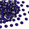 Preciosa® Crystal Hotfix Flatback Stones, Czech Crystal, Round(438 11 612 Chaton Rose VIVA 12 ®), 30240 Cobalt Blue, SS6(1.9~2.1mm)