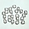 K9 Glass, Imitation Austrian Crystal Beads, Grade AAA, Faceted, teardrop, Clear, 12x9x3.5mm, Hole: 0.9~1mm