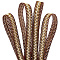 Polyester Fringe Trimming, for Curtain Decoration, Costume Accessories, Coffee, 18x2mm, about 13m/Card