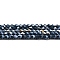 Opaque Solid Color Electroplate Glass Beads Strands, AB Color Plated, Faceted, Bicone, Prussian Blue, 4x4mm, Hole: 0.8mm, about 80~85pcs/strand, 30~32cm
