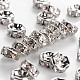 Латунные Ближний Восток горный хрусталь Spacer бисер RSB036NF-01K-1