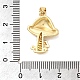 Латунные микро проложить кубического циркония подвески KK-A266-41C-G-3