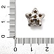 Латунные микро проложить кубический цирконий шарик KK-L229-034P-3