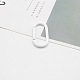 Застежки из пружинных колец из сплава FIND-H002-82G-1