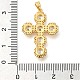 Подвески из латуни с прозрачным фианитом KK-M101-05G-02-3