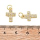 Латунные микро проложить кубического циркония подвески KK-C092-21D-G-3