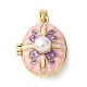 Латунь эмаль Locket подвески KK-F912-04A-G-2